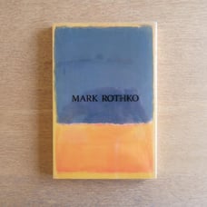 Catalog of the Mark Rothko Exhibition with Plastic Cover, Tokyo Shimbun, 1995