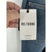redone 70s bootcut High Rise Button Fly Size 32 Medium Wash Revolve Button Fly