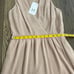 Halston Heritage Pleated Dress Nude NEW