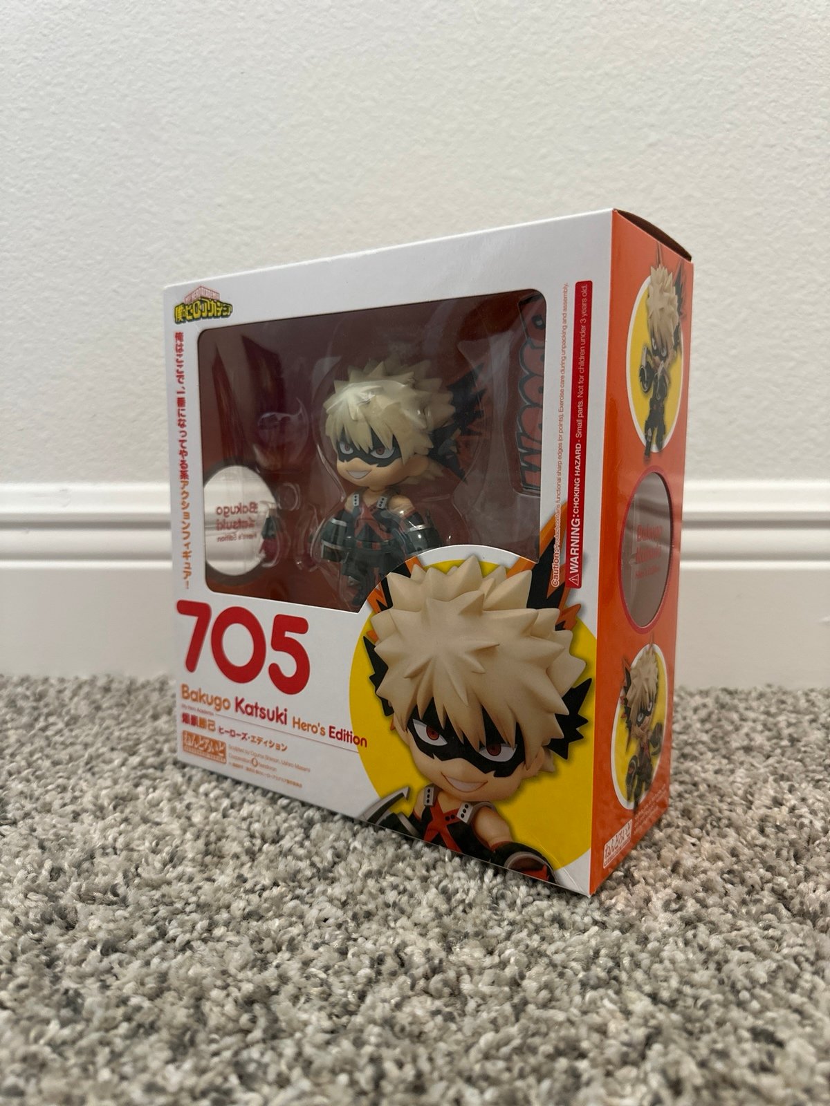 Katsuki Bakugo Hero’s Edition Nendoroid Like New