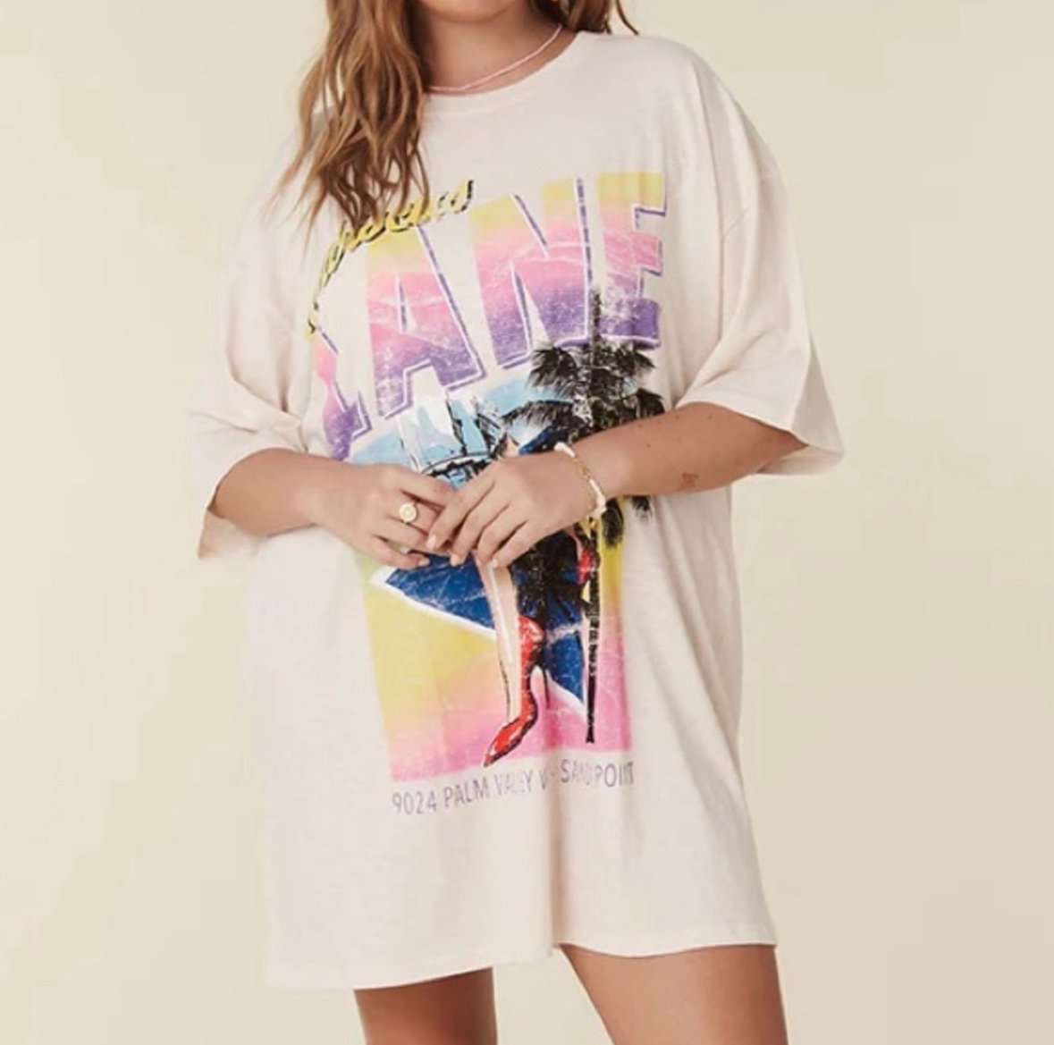 SPELL hibiscus lane biker tee dress