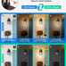 VIANIS ORB Motion Sensor Outdoor Lights Wall Mount, Dusk to Dawn Waterproof Exte
