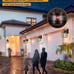 VIANIS ORB Motion Sensor Outdoor Lights Wall Mount, Dusk to Dawn Waterproof Exte