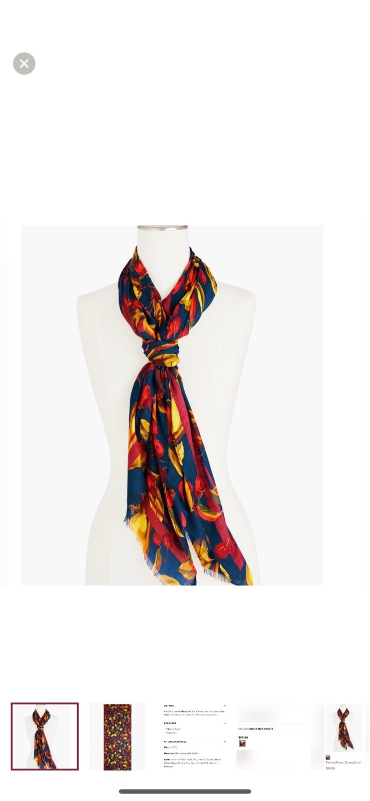 Talbots scarf