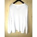 Belle Kim Gravel Sweater Womens 2X V-Neck Shaker Knit Clean Girl Minimalist QVC