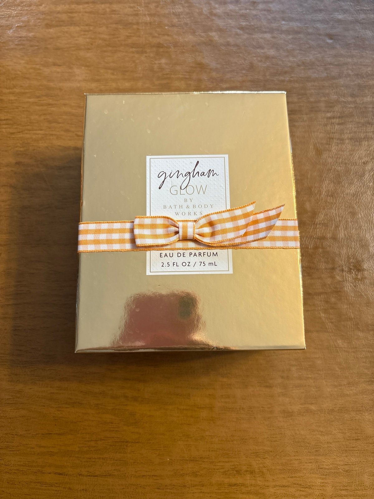 BATH & BODY WORKS ~ GINGHAM GLOW EAU DE PARFUM SPRAY