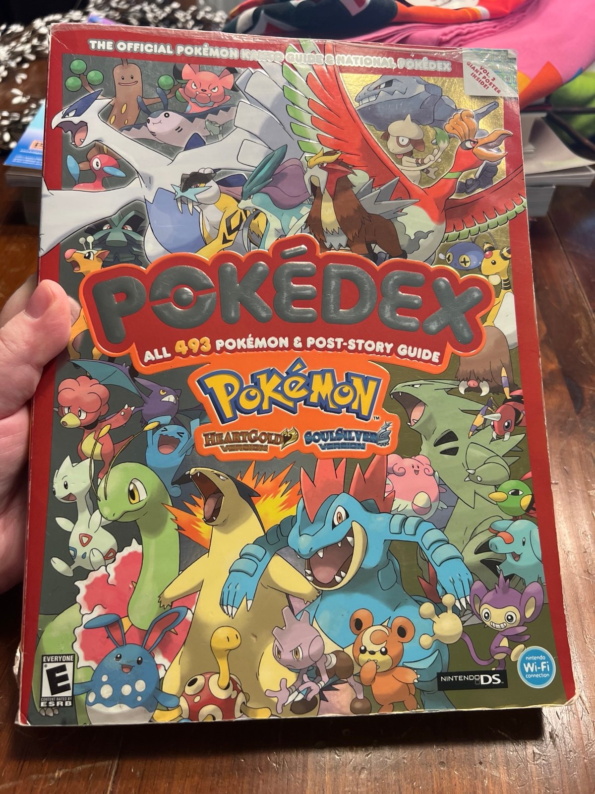 Pokémon heartgold soulsilver Pokédex book