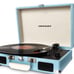 Crosley CR8005D-TU Cruiser Deluxe Vintage 3-Speed Bluetooth Suitcase Vinyl Recor