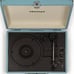 Crosley CR8005D-TU Cruiser Deluxe Vintage 3-Speed Bluetooth Suitcase Vinyl Recor
