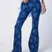 NWT We The Free Penny Pull-On Printed Flare Jeans 31