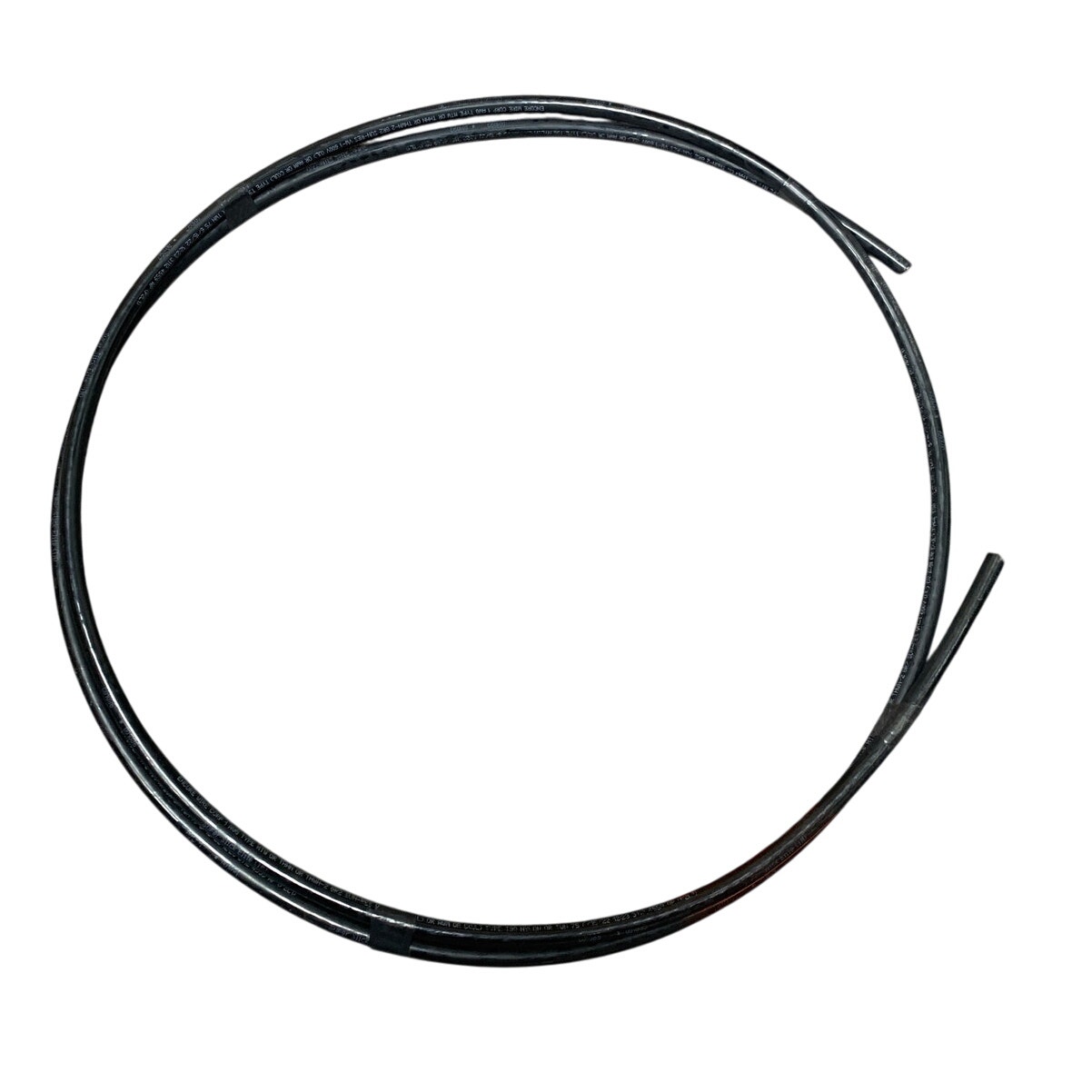 New 10’ Black 1/0 THHN THWN Stranded Copper Encore Wire Corp - Open Box