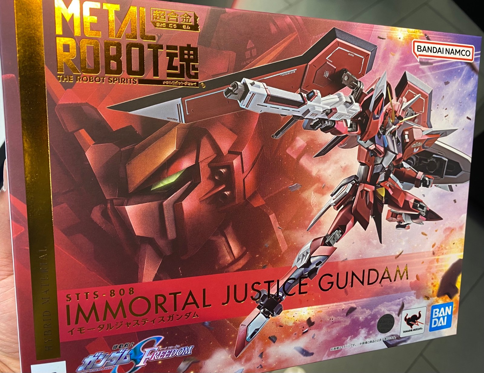 The METAL ROBOT SPIRITS - STTS 808 - IMMORTAL JUSTICE GUNDAM