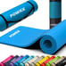 Blue thick yoga mat
