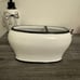 Black Bow Bathroom Set 3 Pieces