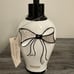 Black Bow Bathroom Set 3 Pieces