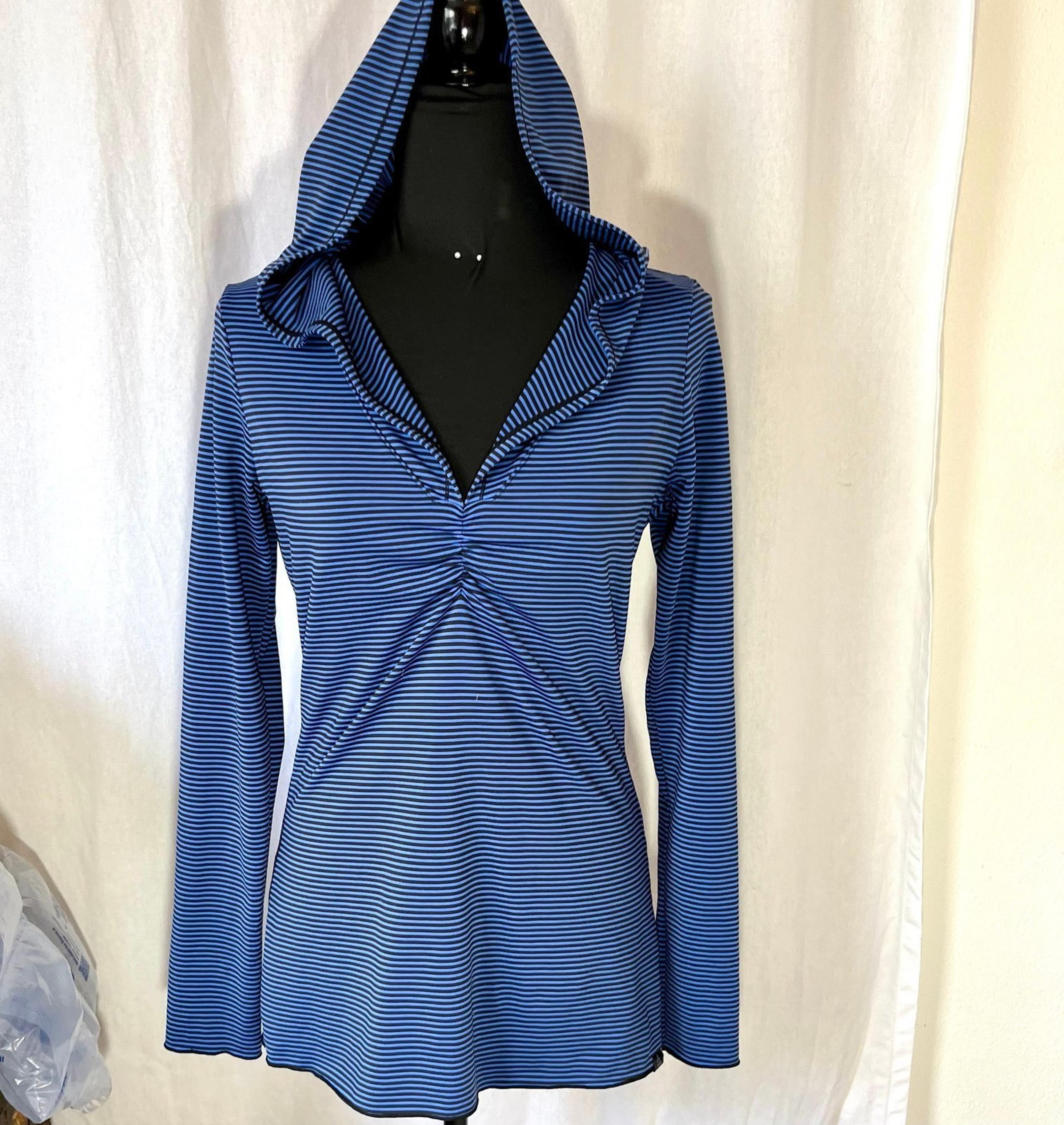 Prana women’s hoodie workout yoga top Sz S