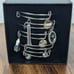 C&B Christopher & Banks Silver Set of Bangle Bracelets Charm 5 Total
