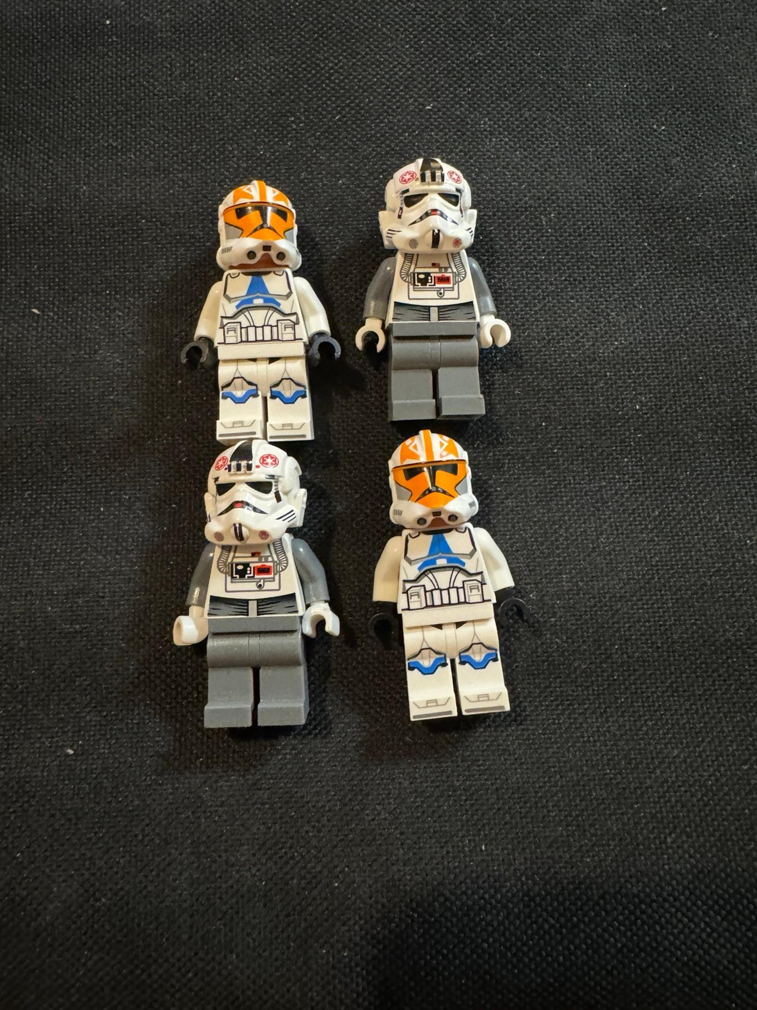 LEGO Star Wars AT-AT Driver Pilot 332nd Clone Minifigures lot