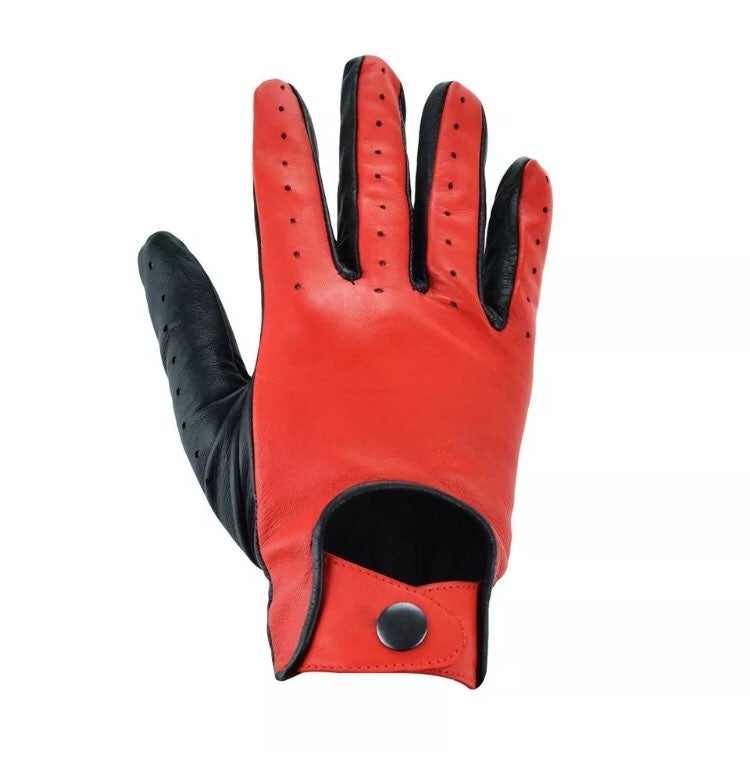 MENS REAL LEATHER SLIM FIT GLOVES