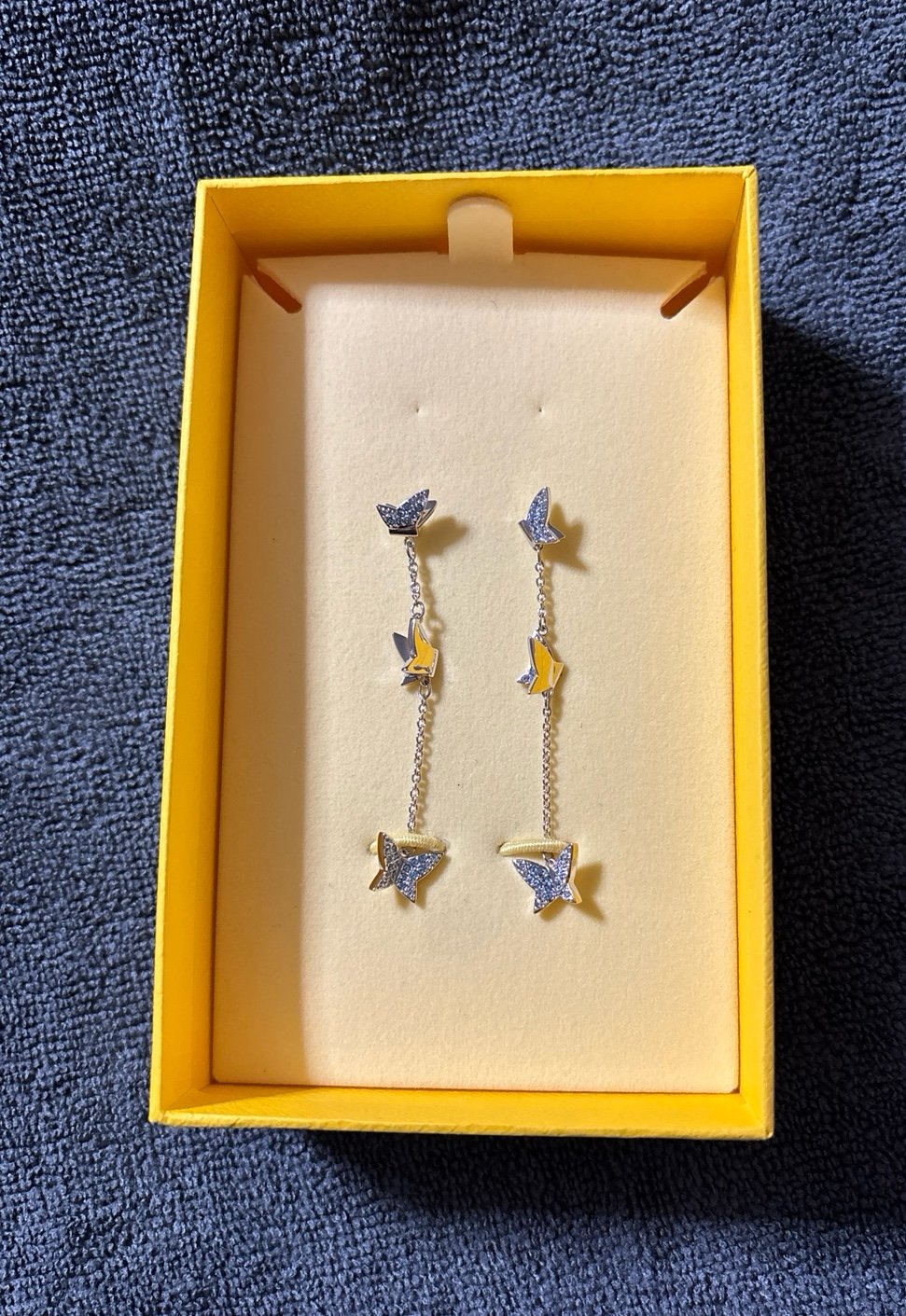 Swarovski Butterfly earrings