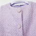 Endless Rose Lavender Tweed Mini Dress Button Front Pockets