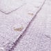 Endless Rose Lavender Tweed Mini Dress Button Front Pockets