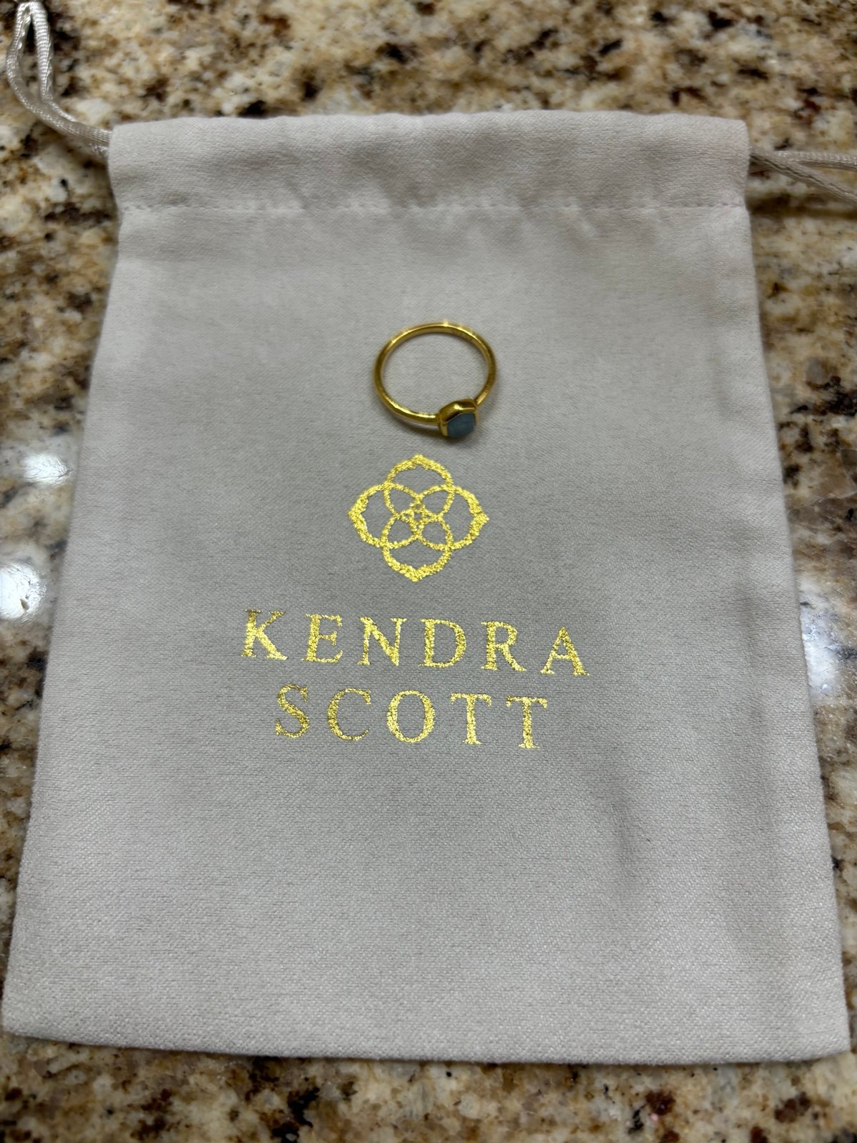 14k Gold Kendra Scott ring