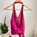 Sizzling Sensation: Hot Pink Sexy Halter Top
