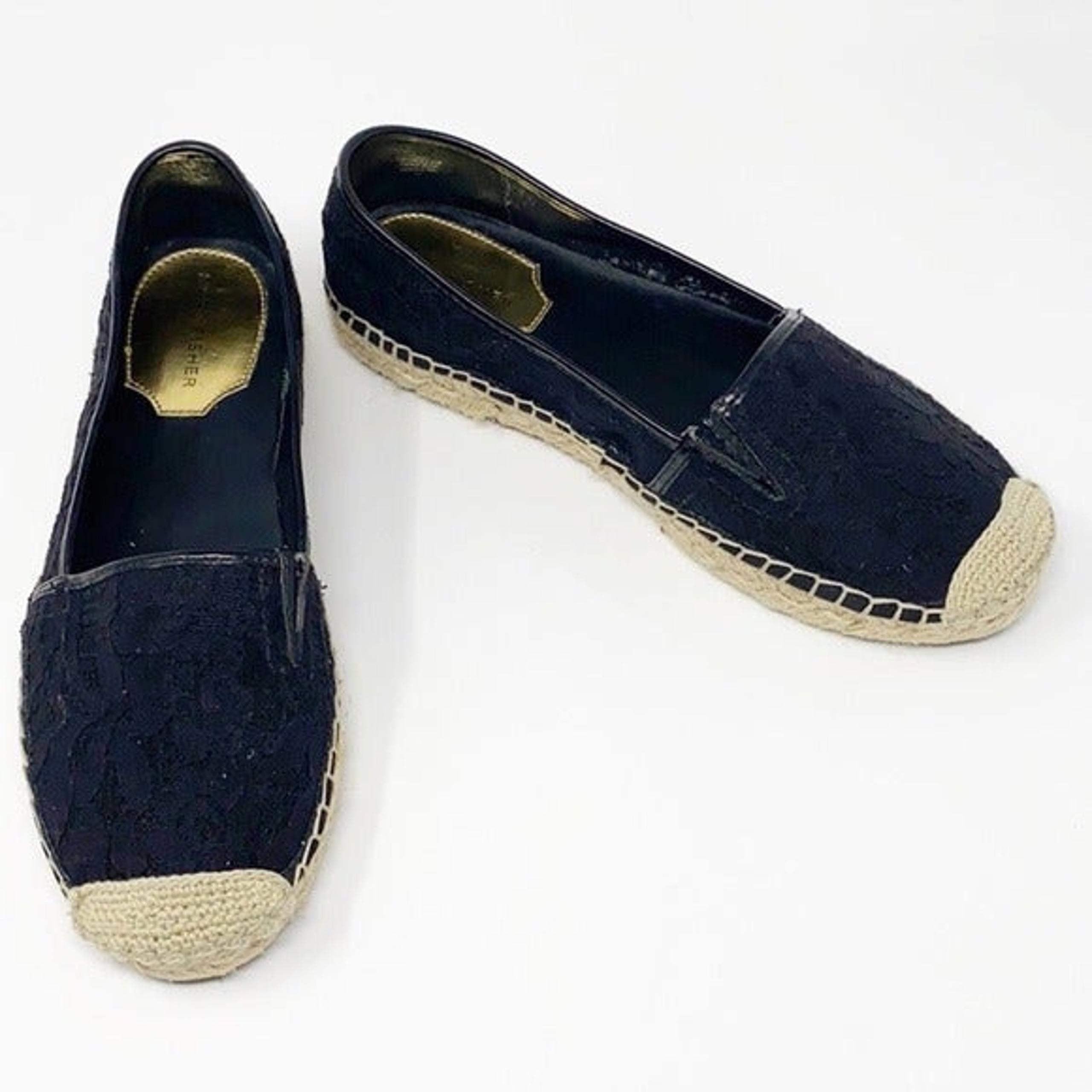 Marc Fisher Palmer Black Lace Slip on