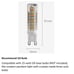 G9 Modern Crystal Hanging Dimmable and Hight Adjustable Pendant Light Fixture
