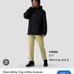 NIB STOIC BLACK RAIN ANORAK PULLOVER JACKET