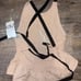 Zara smock open back top