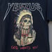 Kanye West Yeezus Tour 2013 Native Skull T-Shirt Concert Tour Black Double Sided