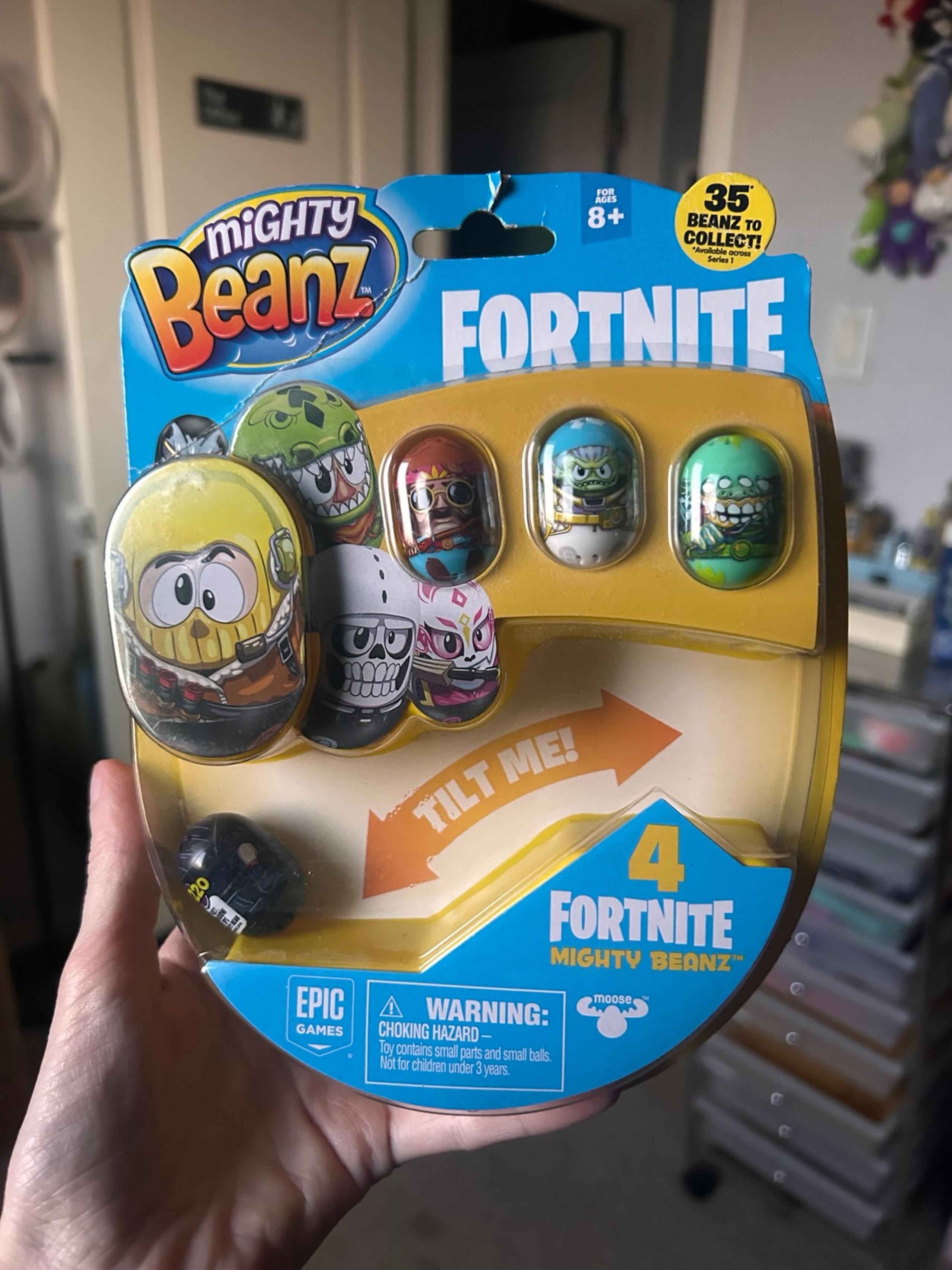 FORTNITE MIGHTY BEANZ 4 Pack NEW