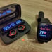 COMBO~Smart Watch Sports Tracker Bluetooth Call + Bluetooth 5.1 Earbuds Earphone