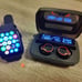 COMBO~Smart Watch Sports Tracker Bluetooth Call + Bluetooth 5.1 Earbuds Earphone