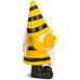 Bumble Gnome Bright Yellow and Black 6 Inches Polyresin Outdoor Garden Statue