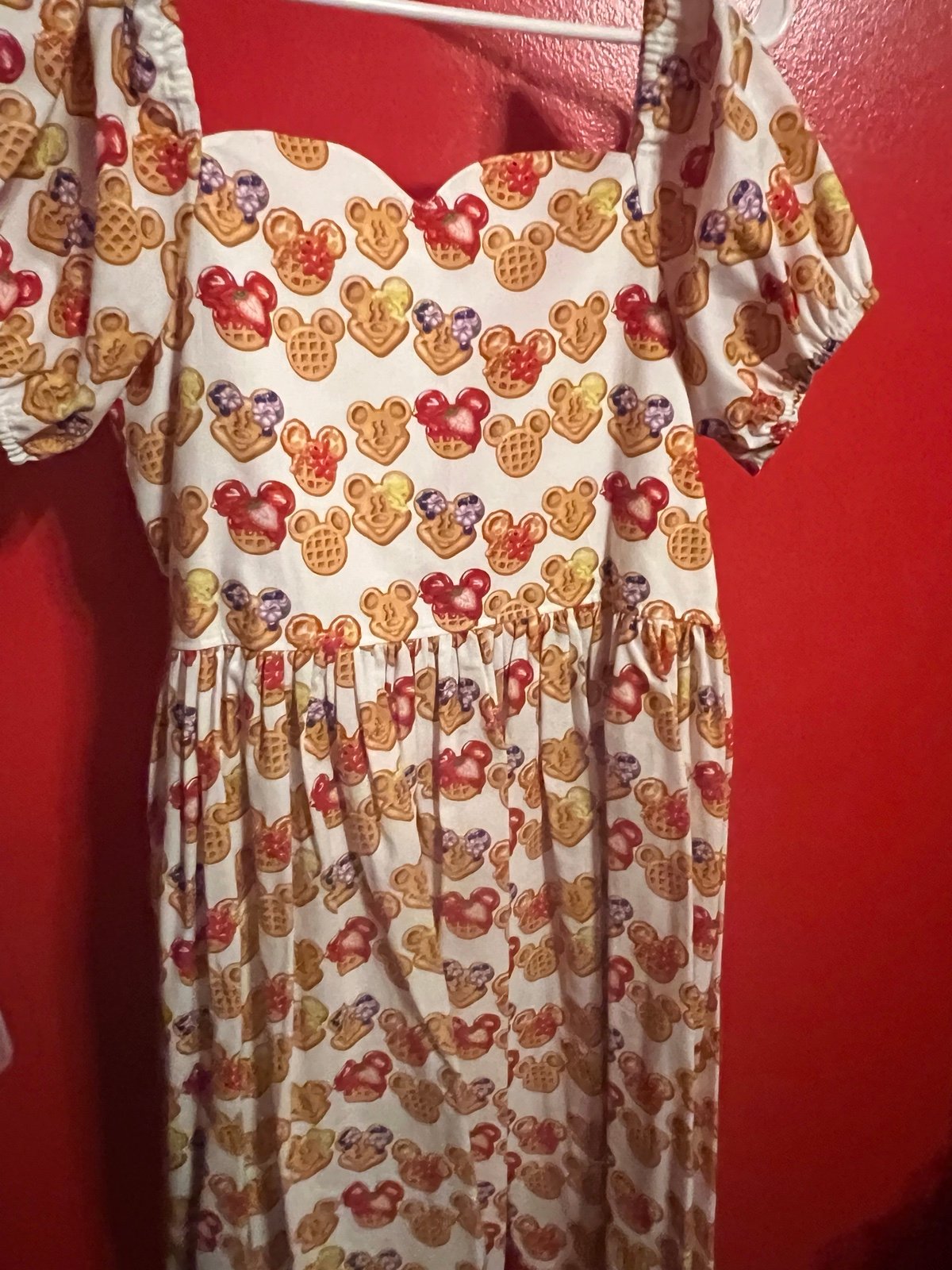 Custom made MICKEY WAFFLE DRESS