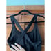 NWT Andie Women's The Tulum Open Strappy Back Smooth One Piece Swimsuit Black M