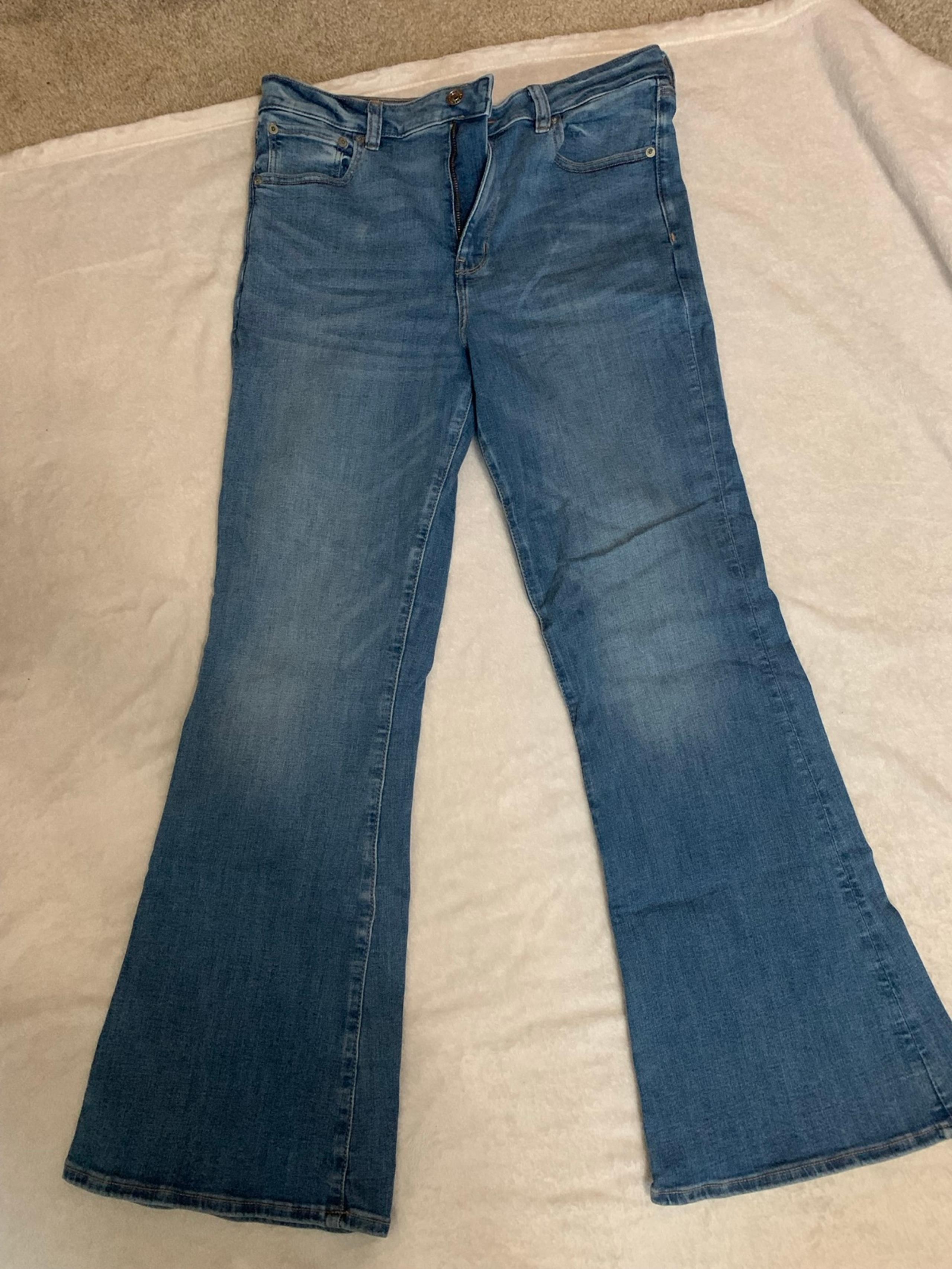 american eagle womens flare leg jeans