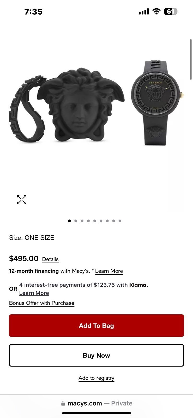 medusa designer Watch