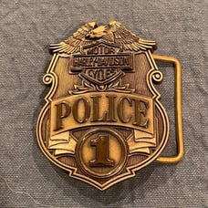 Harley Davidson POLICE 1 belt buckle