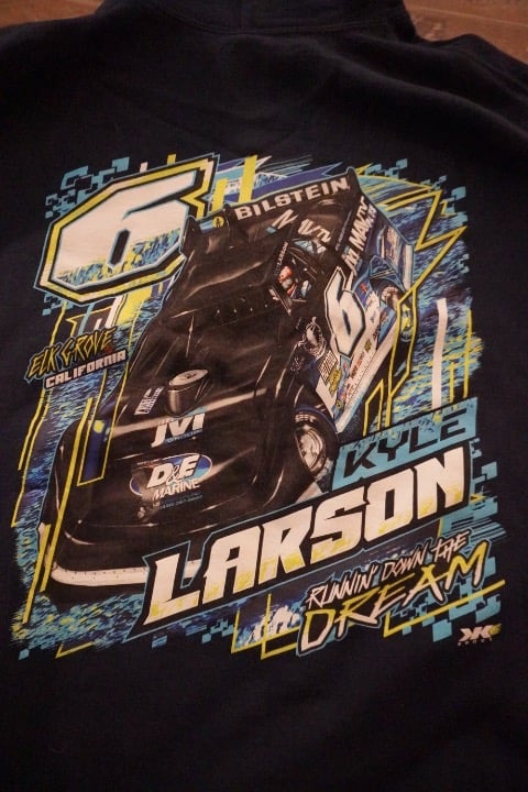 Kyle Larson Dirt Late Model Hoodie