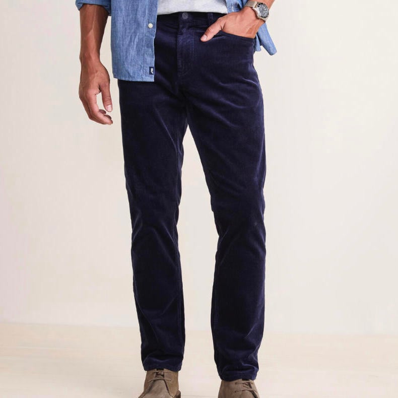 VINEYARD VINES mens navy corduroy pants