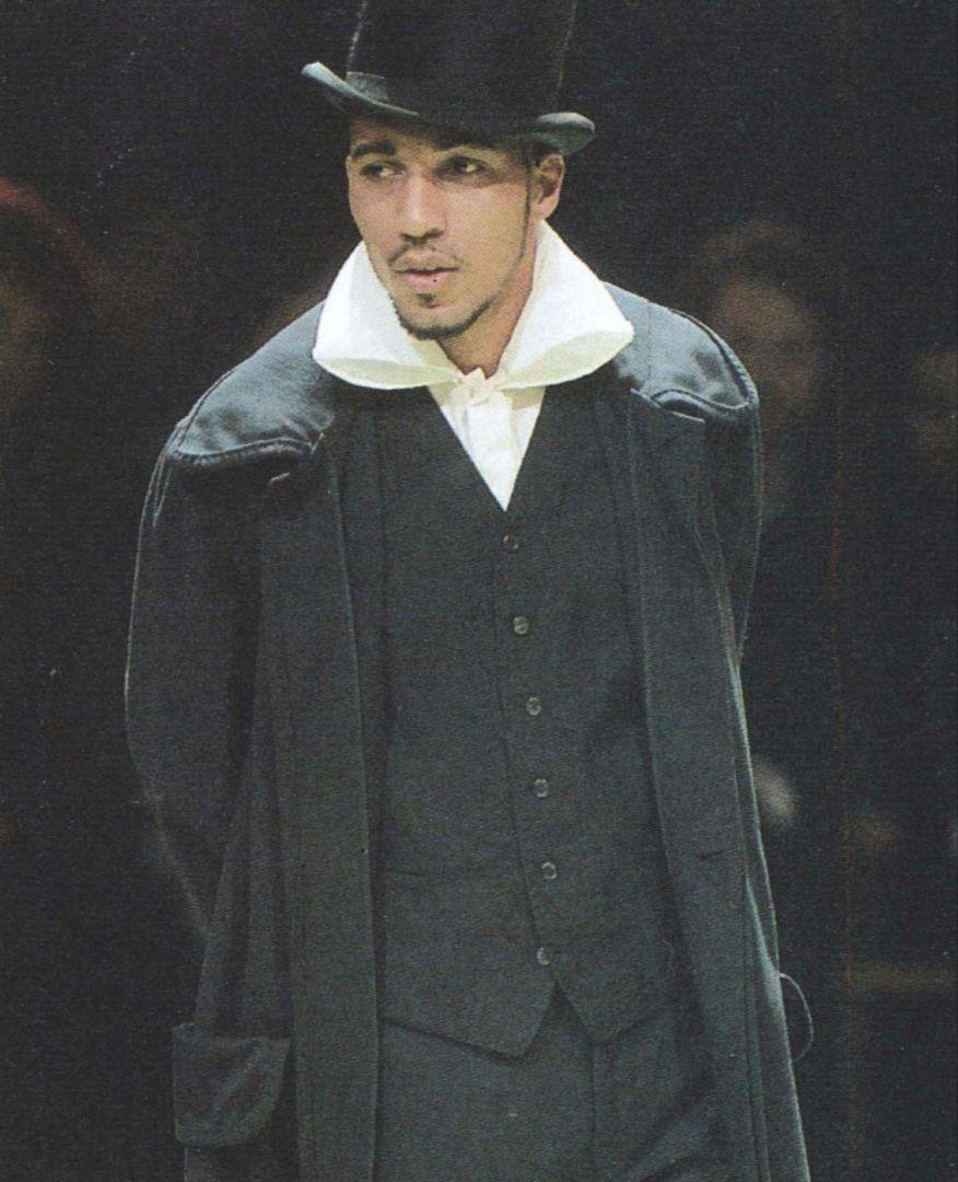 94aw Yohji Yamamoto Pour Homme Wool Serge Vest