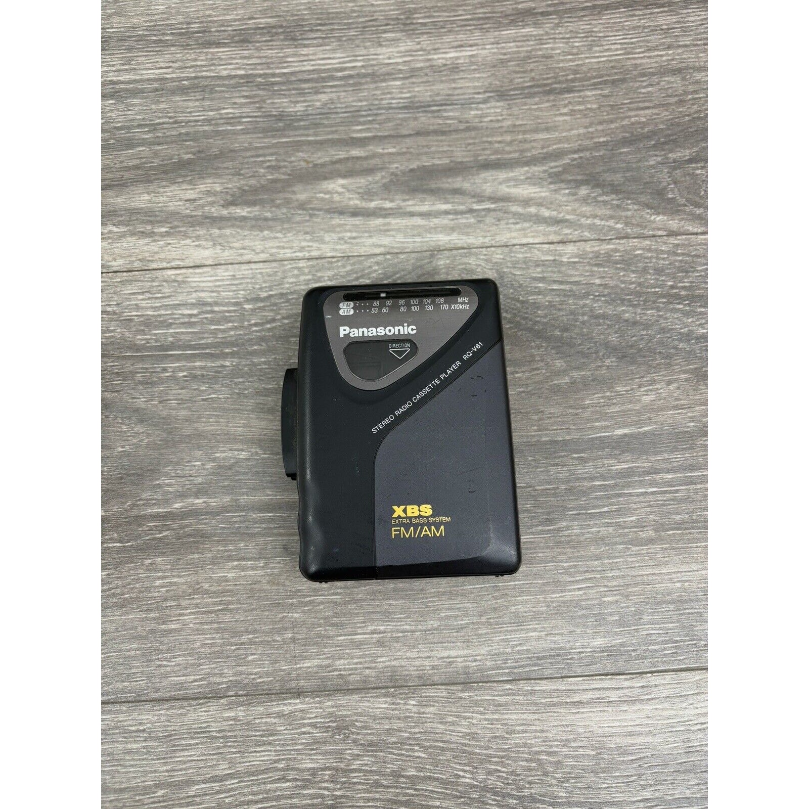 Panasonic RQ-V61 Stereo Cassette Player XBS Walkman Retro
