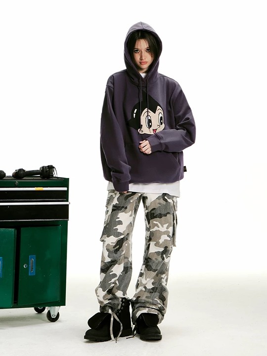 BEAST - Astro Boy Oversized Loose Fit Hoodie