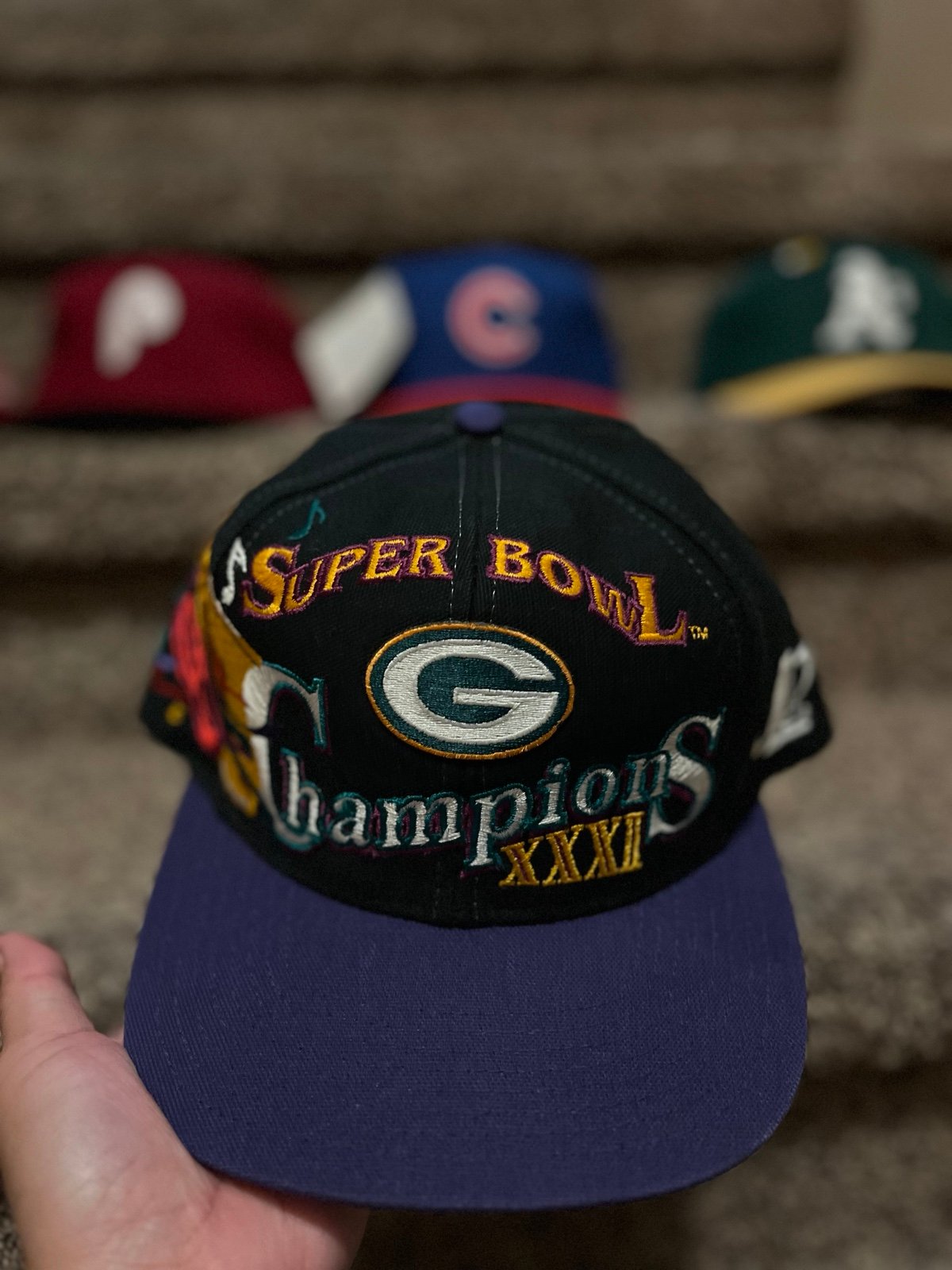 Vintage Greenbay Packers snapback hat
