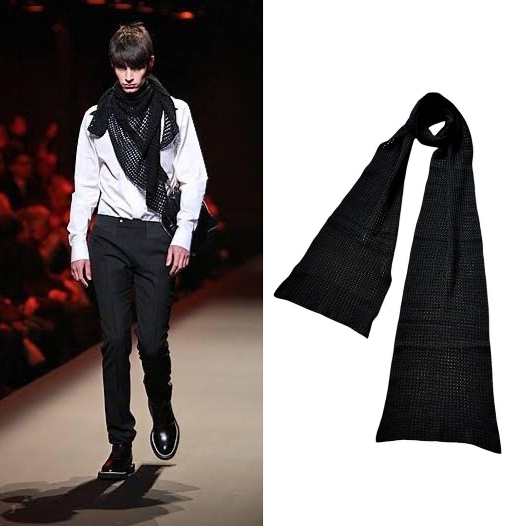 【お気にいる】 Dior Homme 09AW muffler by KRISVANASSCHE 小物
