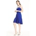 Milly Kelly Women's 8 Sweetheart Fit and Flare Mini Dress Cobalt